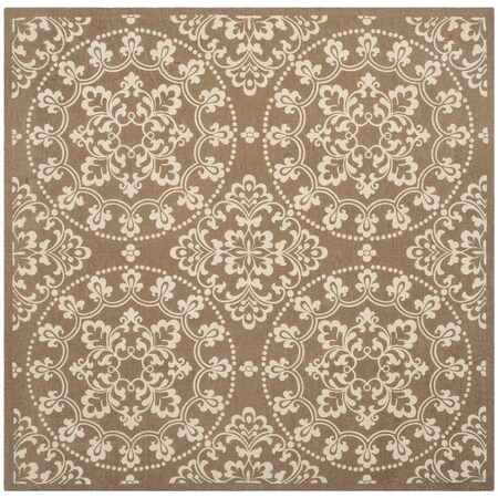 Safavieh Cedar Brook Square Area Rug, Taupe and Natural - 6 x 6 ft. CDR262E-6SQ